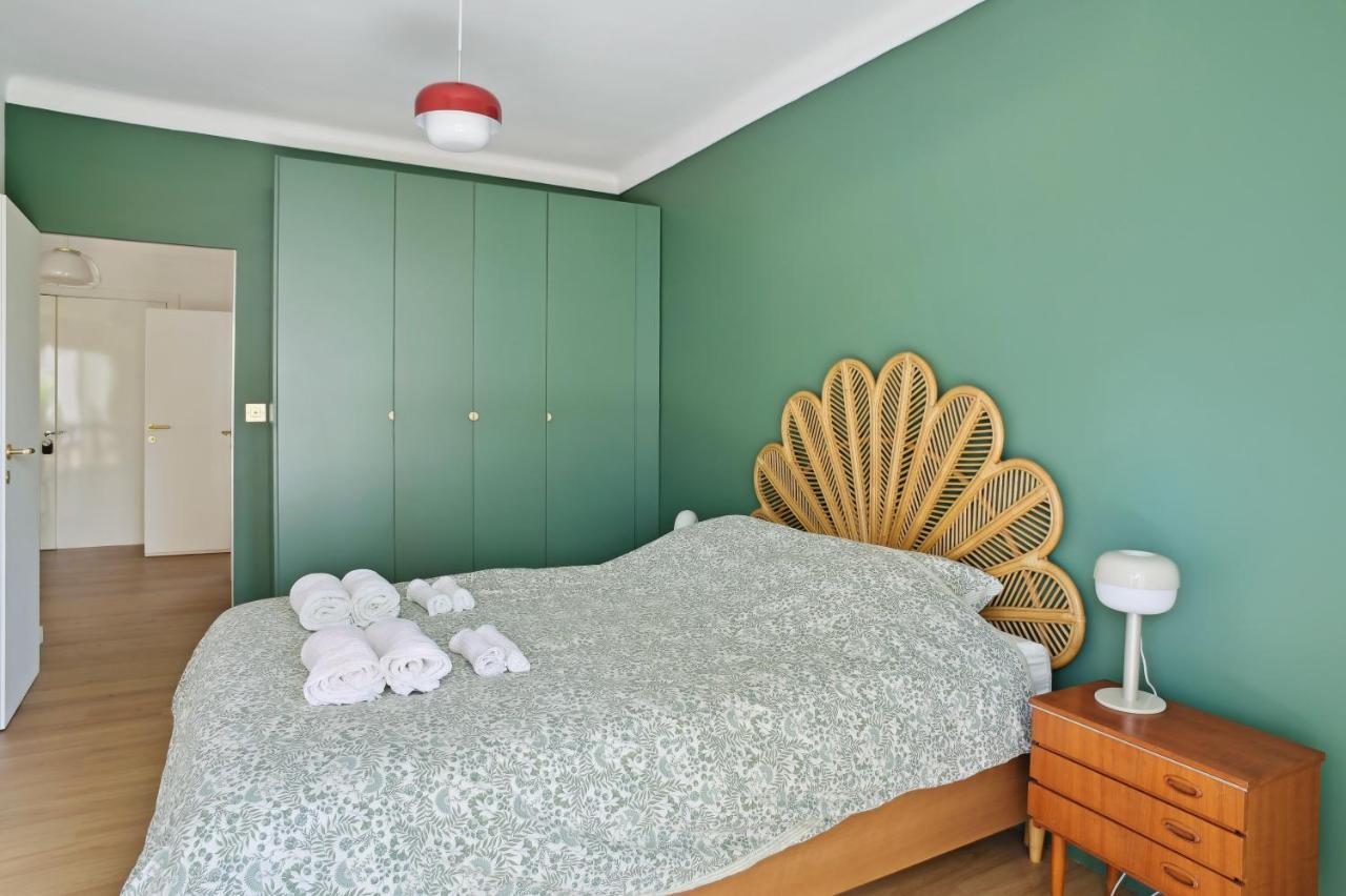 קאן Designer Flat, Luxurious, Close From Palais, Terrasse, Private Garage, Air Conditoning מראה חיצוני תמונה